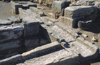 Knossos, the drainage system