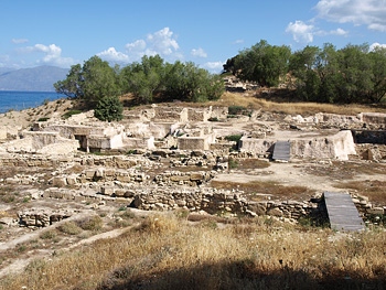 Kommos: view of the site