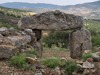 Entrance to tholos tomb A at Koumasa